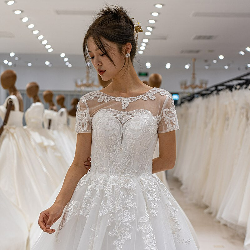 Princess Off the Shoulder Ball Gown Wedding Dress,Luxurious Bridal Gown,WD00636  | Vestidos de novia, Vestidos de novia blancos, Vestido de boda princesa